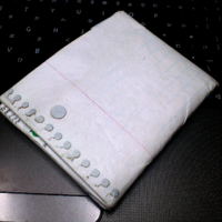 慎重に紙の財布に新調しました。