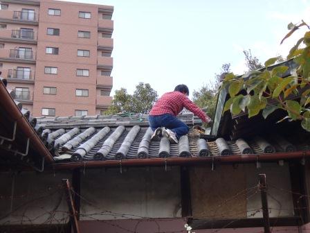 屋根の修繕工事