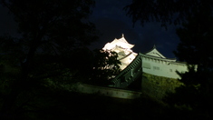 姫路城～金曜の夜。。。