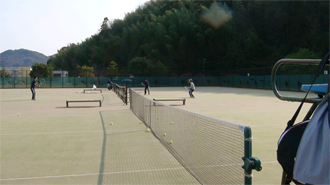 今日のテニス練習