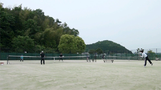 本日テニス練習
