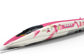 「ハローキティ新幹線」6月30日に運行開始！