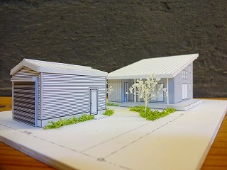 里山住宅博のモデル模型
