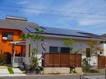 太陽光発電を新築住宅に無料で設置！