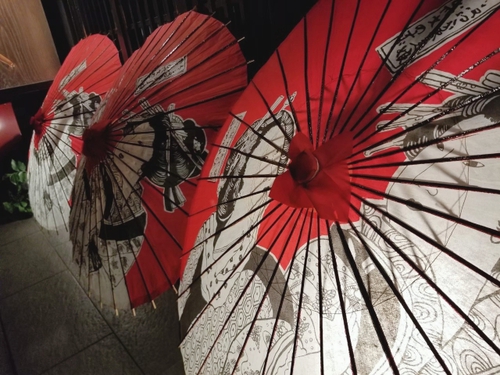 浮世絵傘