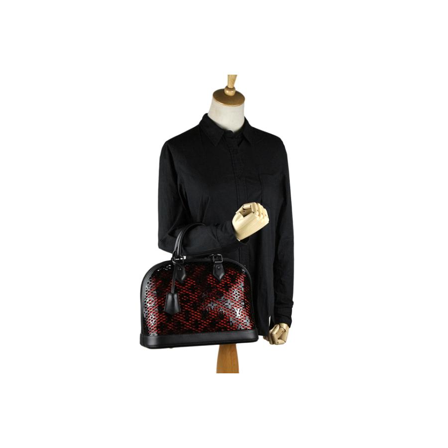 LOUIS VUITTON アルマ PM(ハンドバッグ) モノグラム レース ノワール(ブラック)×レッド M20355 LOUIS VUITTON アルマ PM(ハンドバッグ) モノグラム レース ノワール(ブラック)×レッド M20355