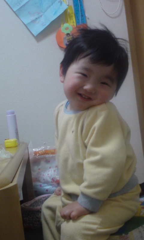 朝から☆