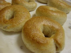 やっぱりこの瞬間がベーグル作りだなって思う瞬間です