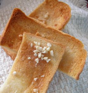 食パンのはしの部分が美味しいんです