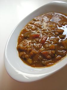 スパイスを使って少し本格的な味わいに