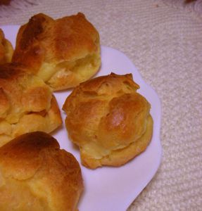 我慢・・・我慢のシュークリーム作り