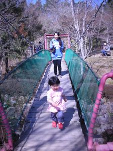 和風きのこパスタを食べて元気に公園へgo