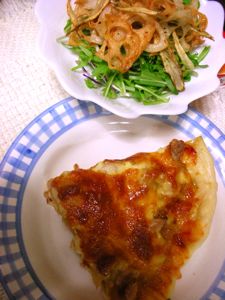 昨夜のピザのできばえは!?