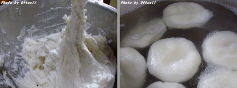 柏餅を作る