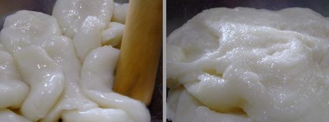 柏餅を作る