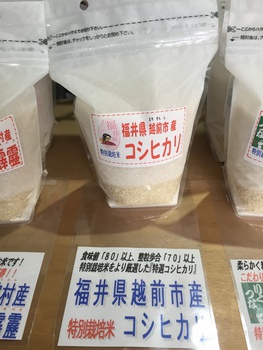試食用１Kg袋米、６種勢揃い！