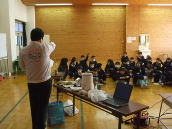 今年度最終のご飯パワー教室　in　平荘小学校