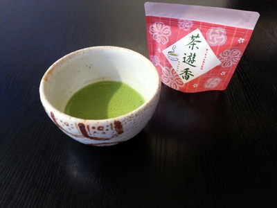 お抹茶をもっと気軽に♪ お抹茶をもっと気軽に♪
