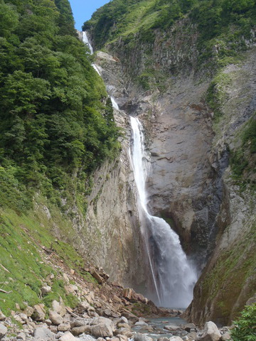 奥大日岳‐大日岳‐称名滝