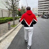 「60's fake fur × nylon reversible jacket」