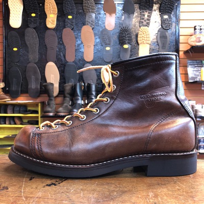 レッドウィング/Redwing専門修理のBECKMAN:8815モンキーブーツ×Vibram