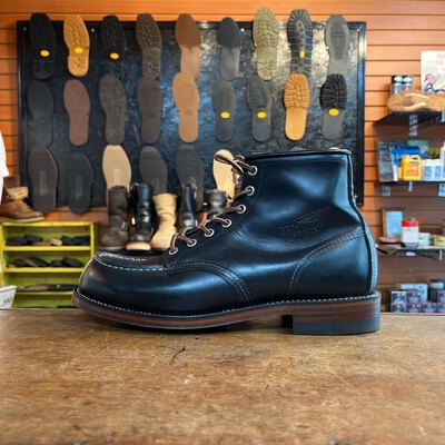 レッドウィング/Redwing専門修理のBECKMAN:8179アイリッシュセッター×レザーダブルソール+トライアンフスチール