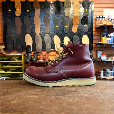 レッドウィング/Redwing専門修理のBECKMAN:8166アイリッシュセッター・プレーントゥ×Vibram#1276シエラソール