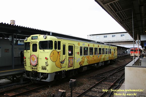 姫新線0番、1番ホーム