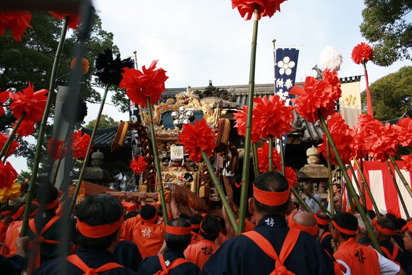 津田天満神社 秋季例大祭～2008年宵宮～
