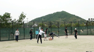 本日テニス練習