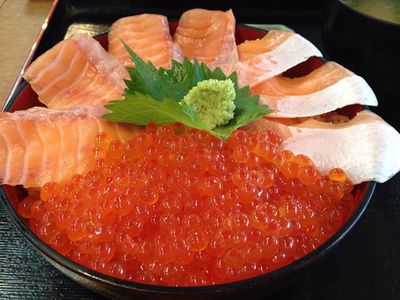 海鮮親子丼
