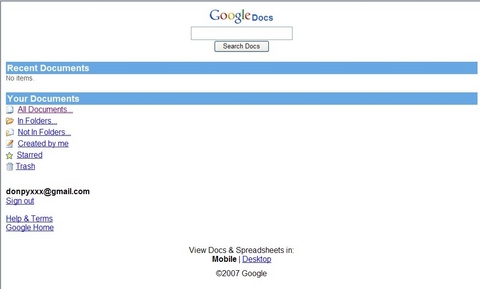 [0248:ipod] Google Docsにモバイル版
