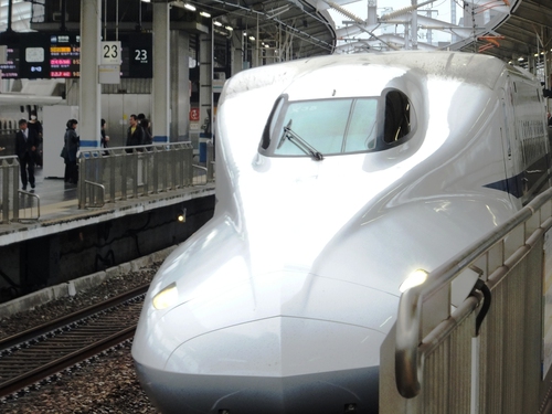 N700A（岡山駅：下り入線）