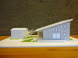里山住宅博のモデル模型