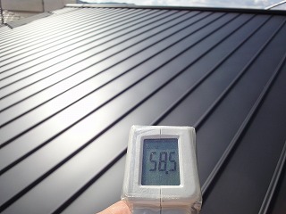 姫路豊富の家で温度の測定
