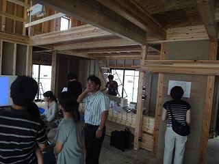 姫路豊富の家」で構造見学会とセミナー