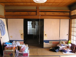 松江Ⅱの家、和と洋のくつろぐ空間のある家