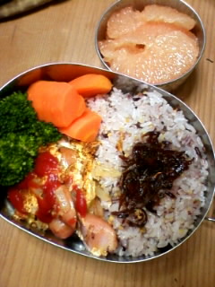 手抜き弁当にゃ・・・