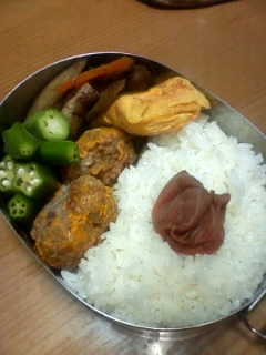 みにハンバーグ弁当にゃ