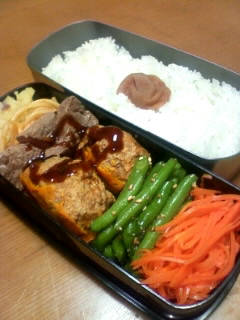 お肉も野菜も弁当