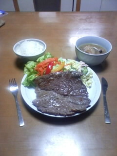 今日の晩ご飯にゃ