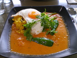 カフェでランチ