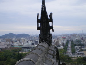姫路城に登った