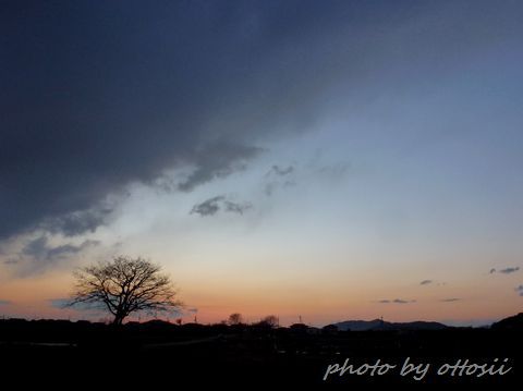 夕暮れ時