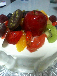 先どり☆誕生日ケーキ