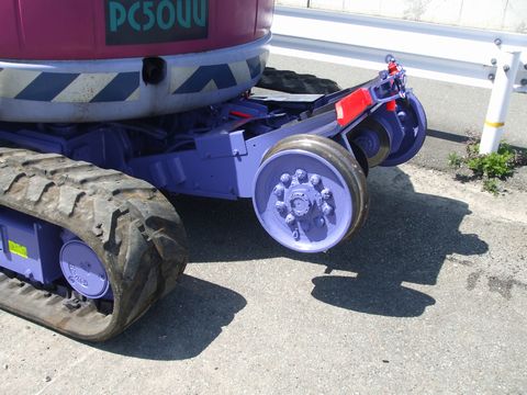 はたらく車（ユンボ）