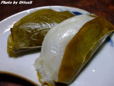 柏餅を作る