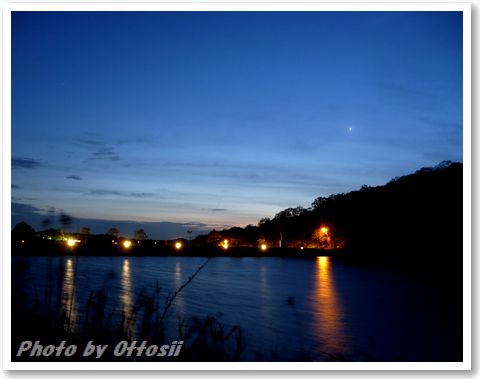 夕暮れの風景