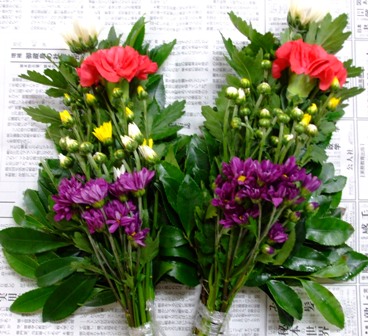 組花