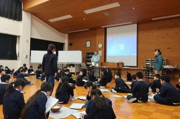 あったか～い教室で「ごはんパワー教室」in平荘小学校